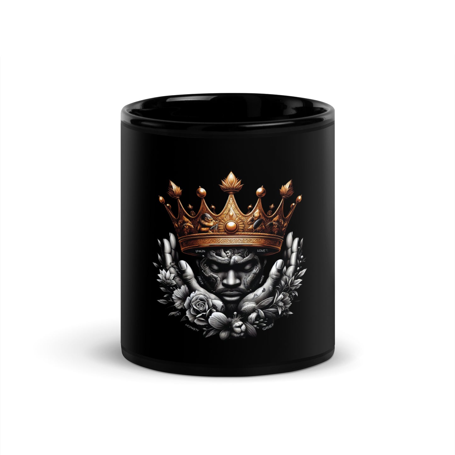 Black Glossy Mug