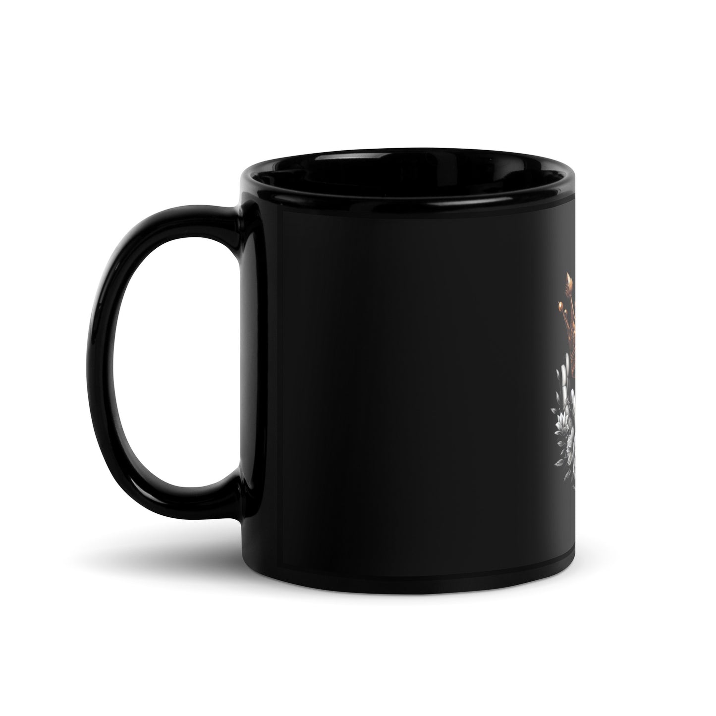 Black Glossy Mug