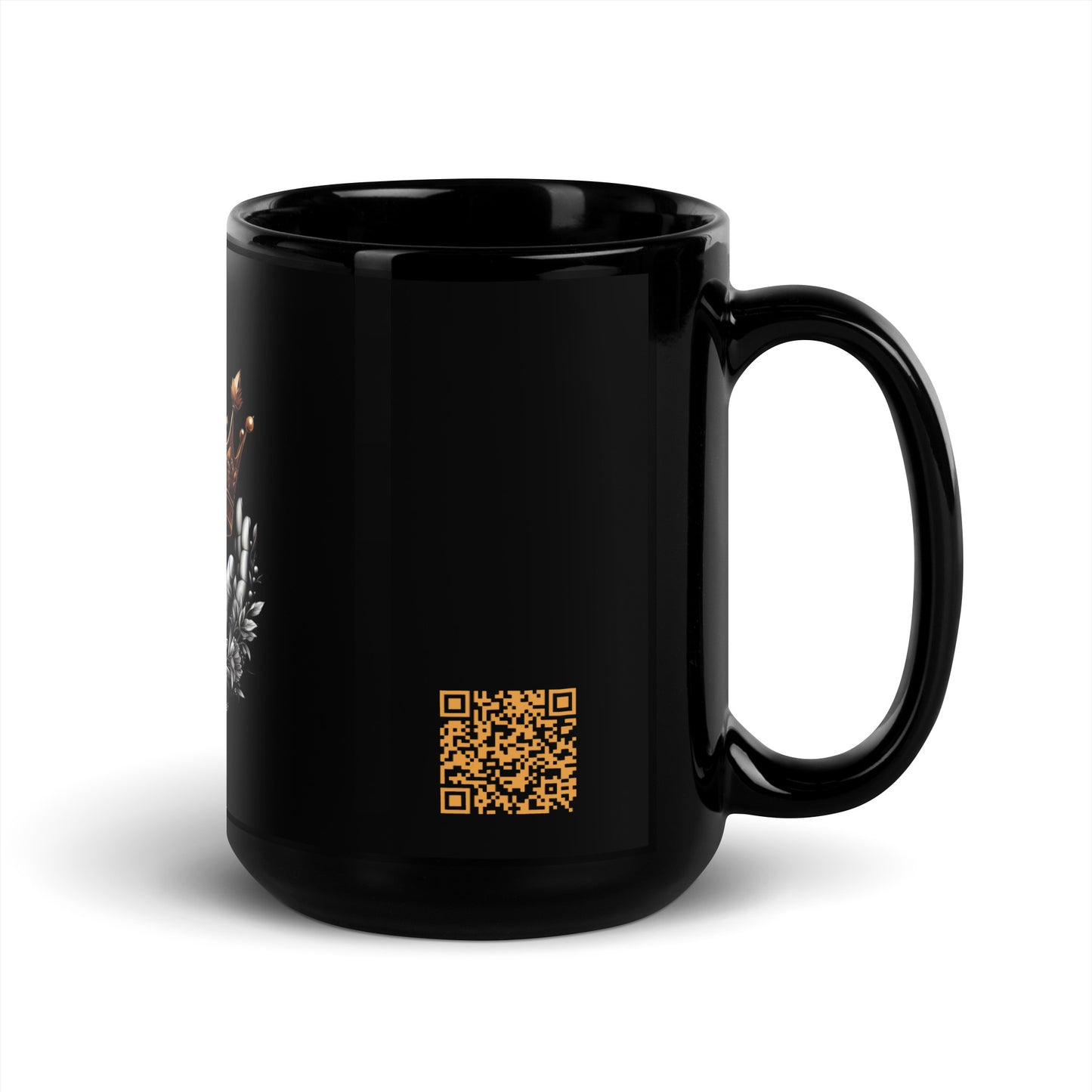 Black Glossy Mug