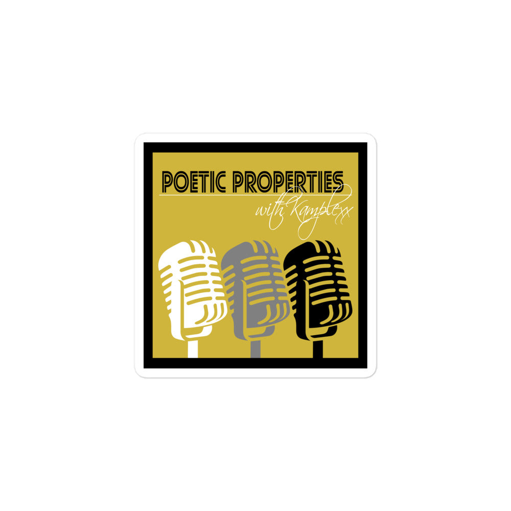 Poetic Properties Podstickers