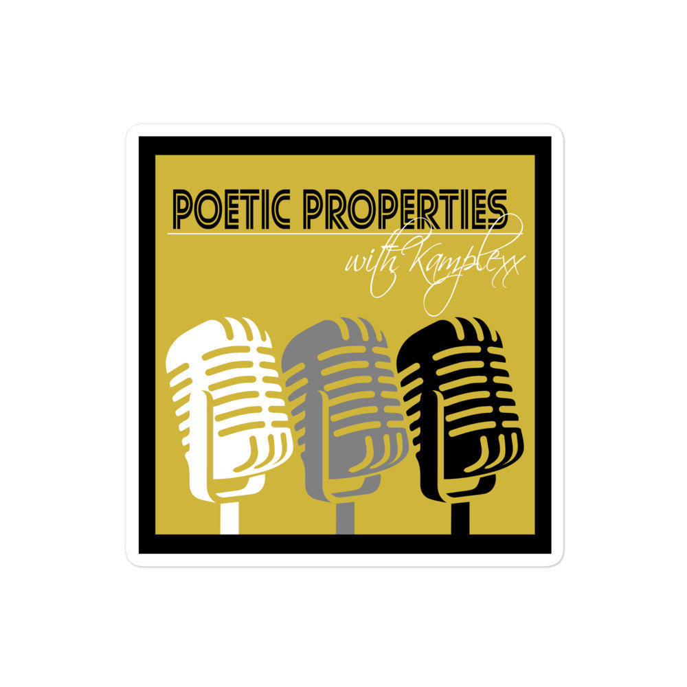 Poetic Properties Podstickers